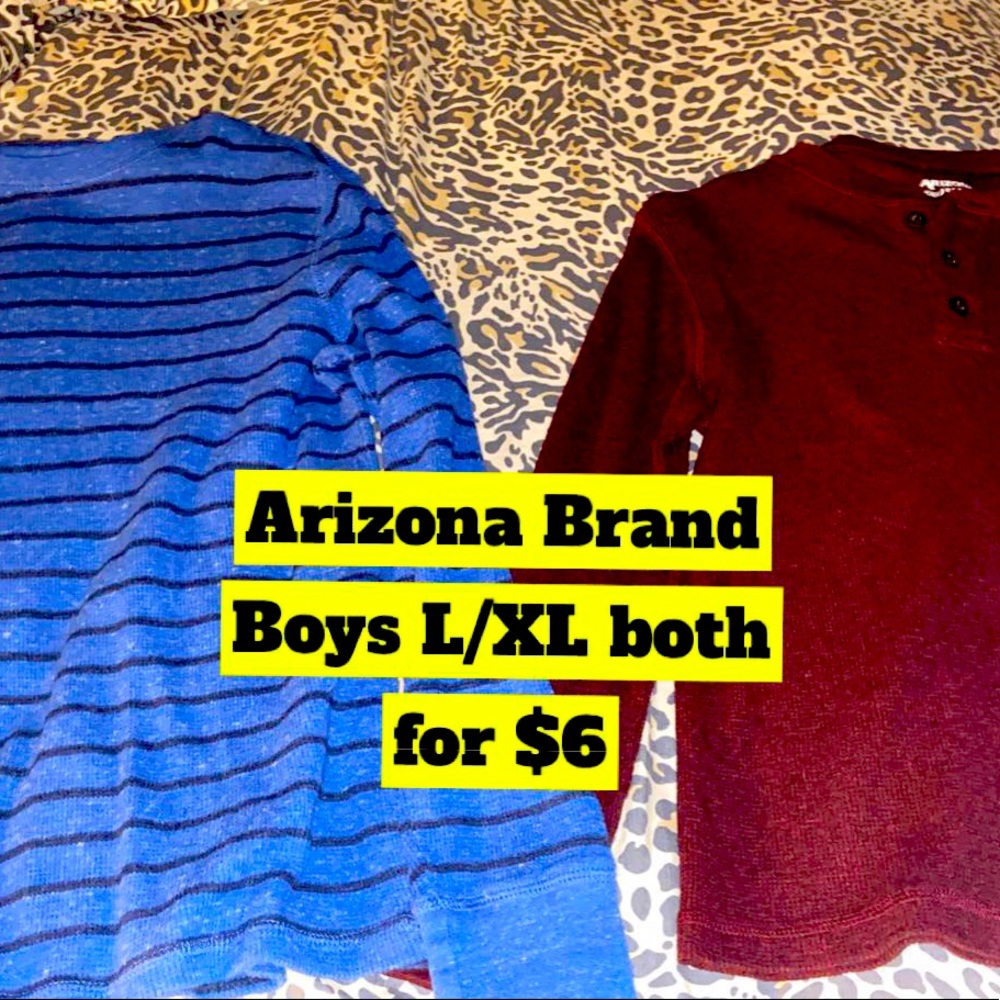 Arizona brand long sleeve tops